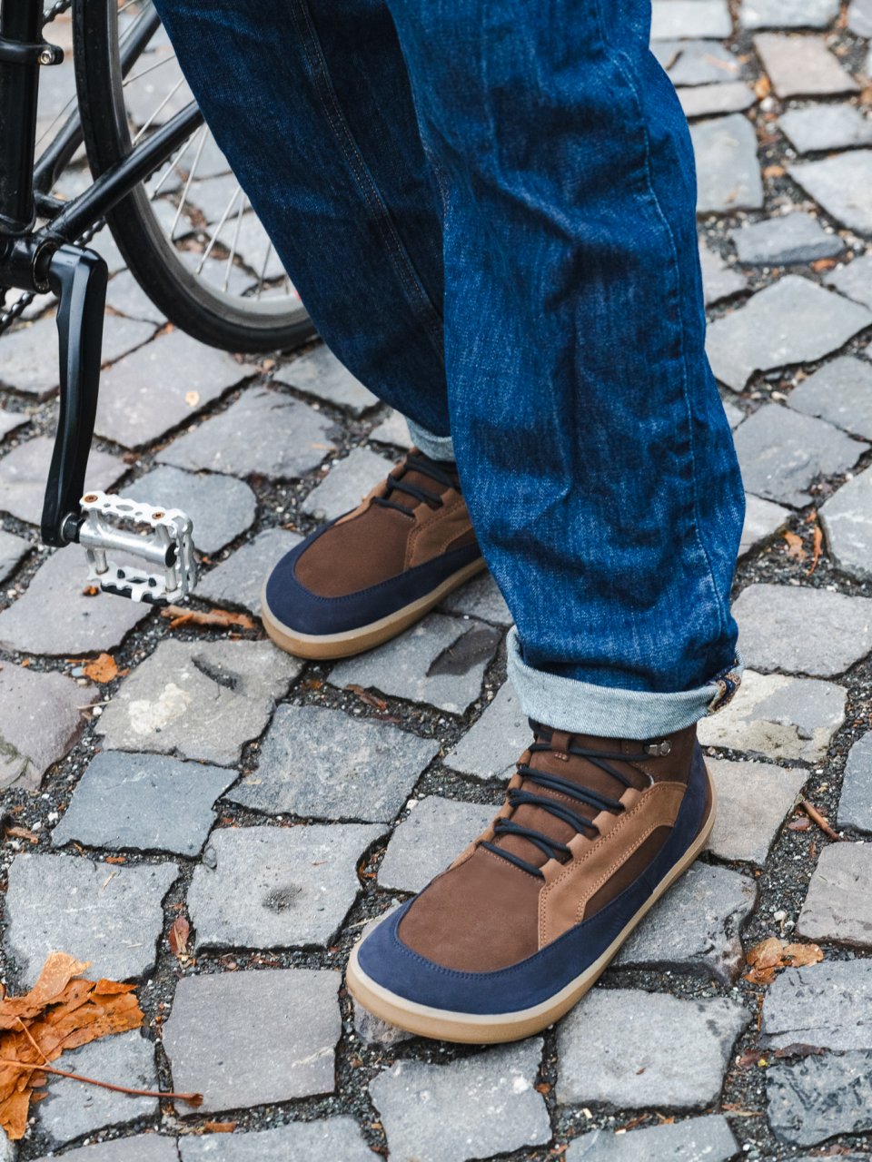 Barfußschuhe Be Lenka York - Brown & Navy