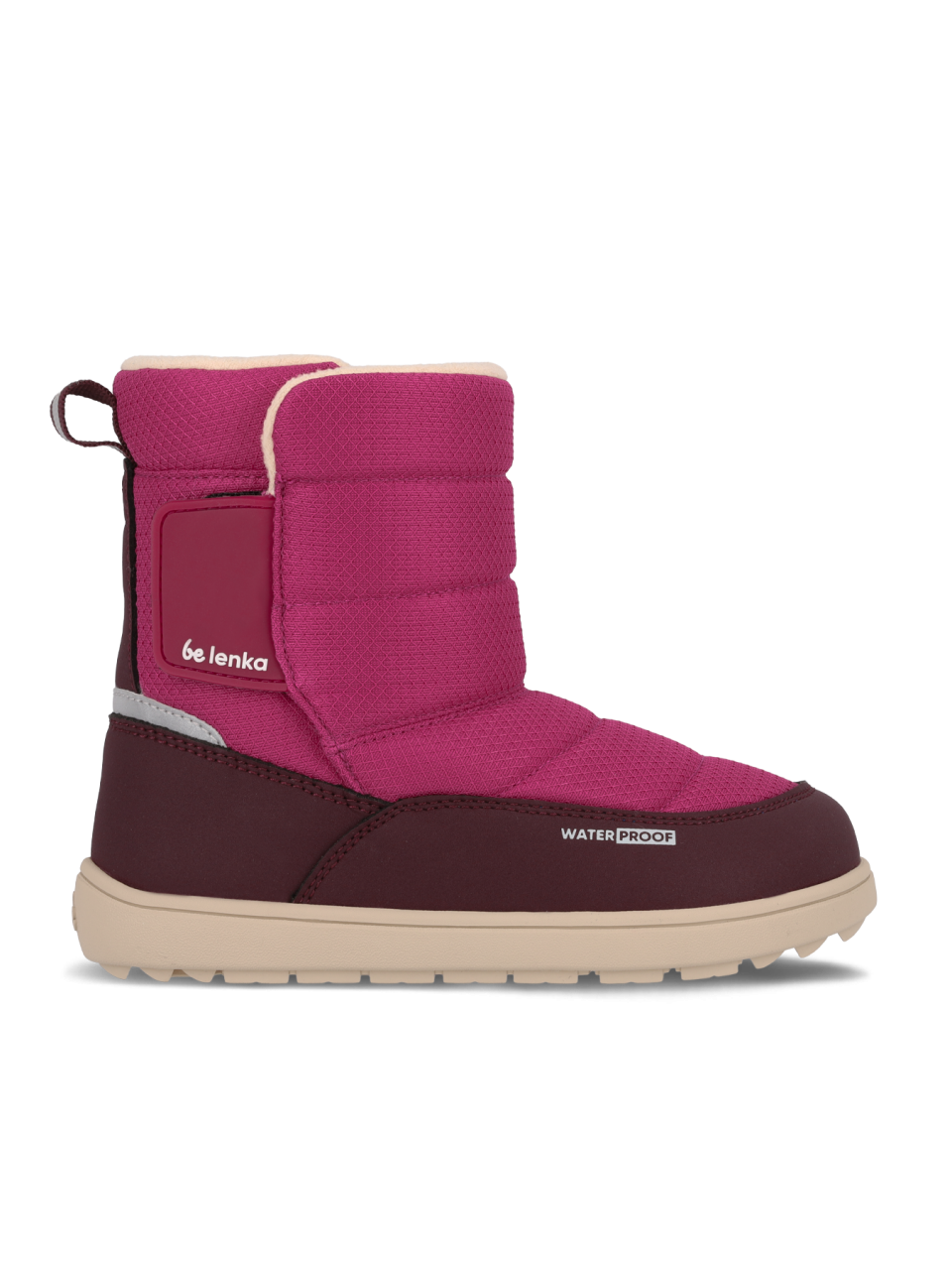 Barfuß-Schneeschuhe für Kinder Be Lenka Ailo Junior - Berry