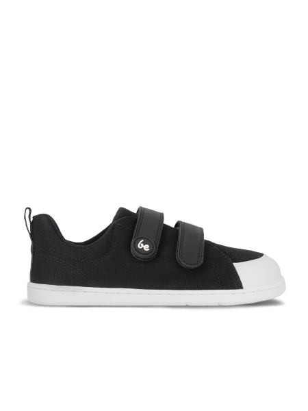 Dětské barefoot tenisky Be Lenka Canvi Preschool - Black & White