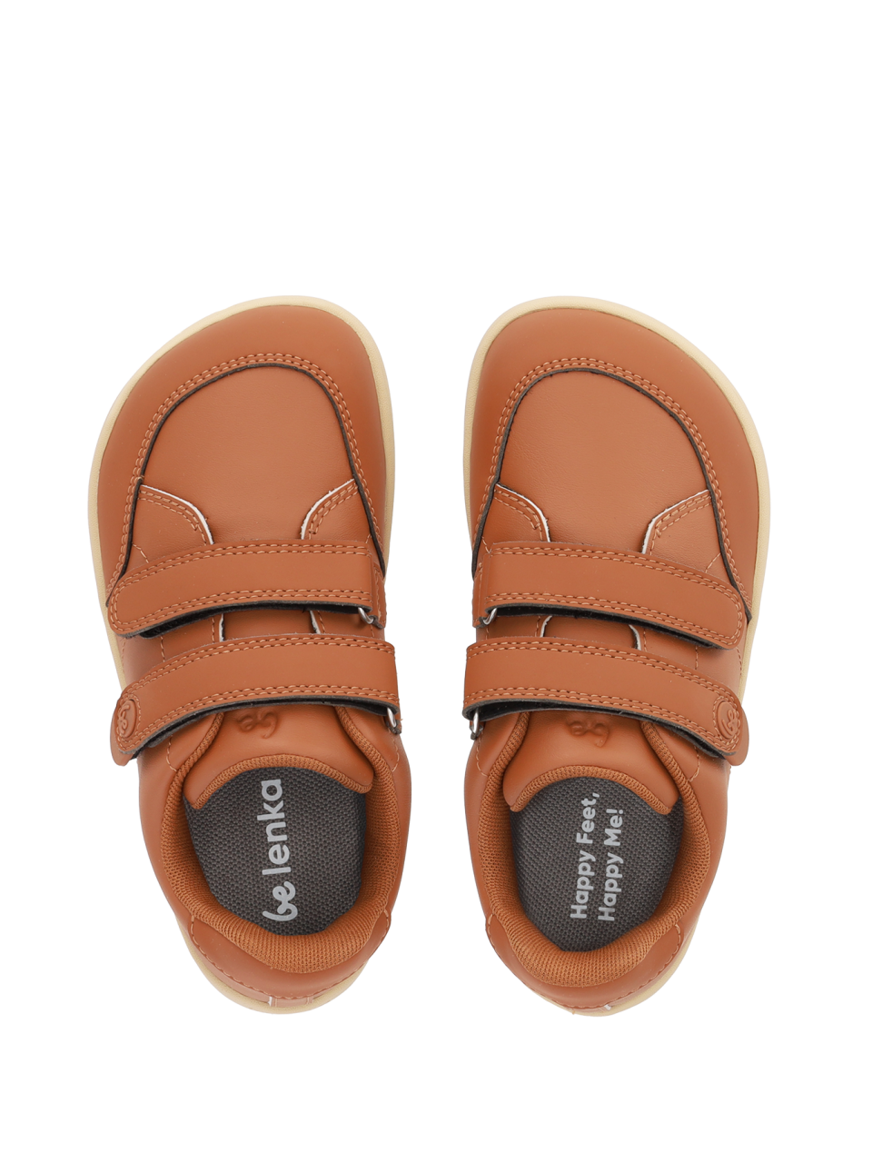Baskets enfants barefoot Be Lenka Energise Preschool - Brown