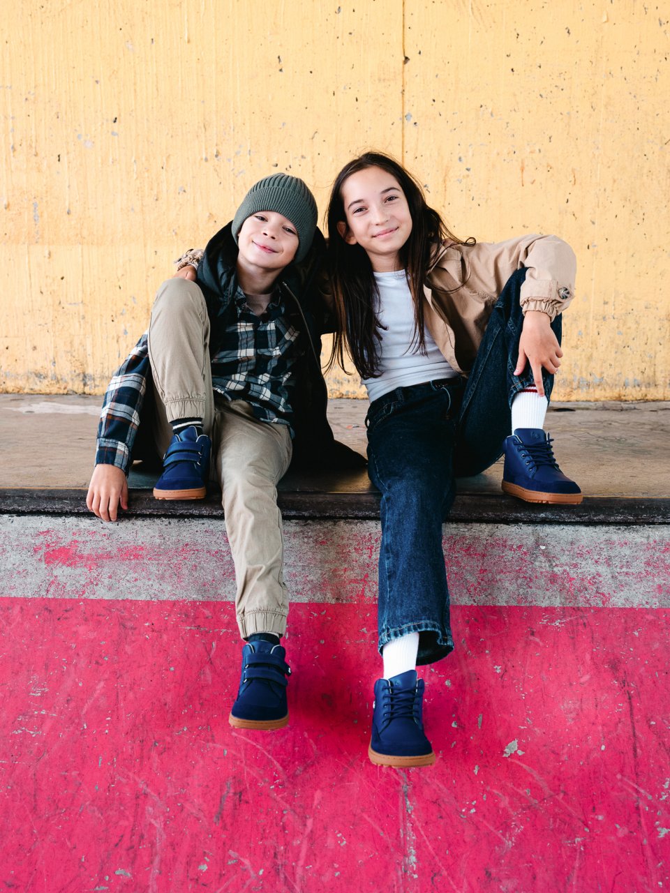 Kid's barefoot boots Be Lenka Elio Junior - Dark Blue