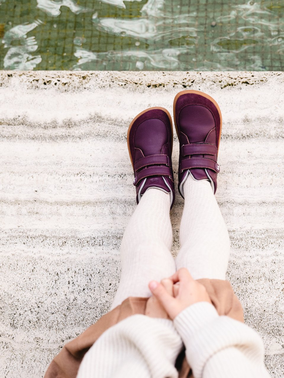 Kid's barefoot boots Be Lenka Elio Kids - Berry