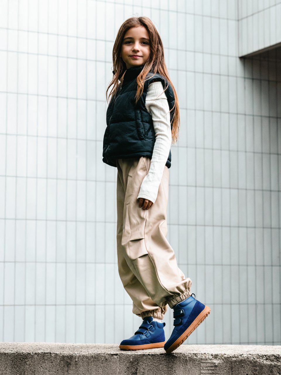 Kid's barefoot boots Be Lenka Elio Kids - Dark Blue