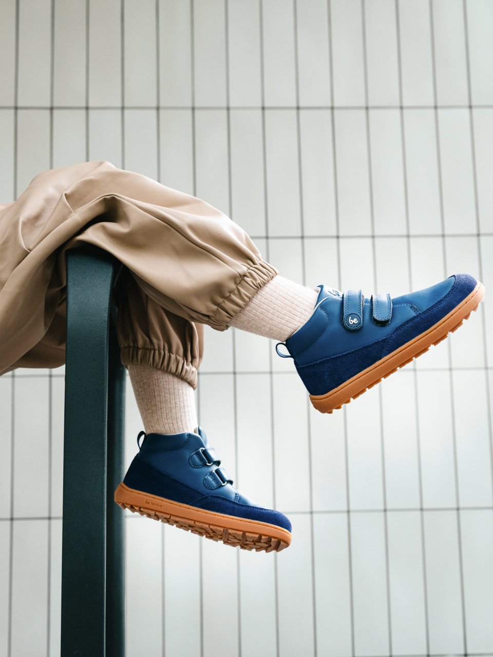 Kid's barefoot boots Be Lenka Elio Kids - Dark Blue