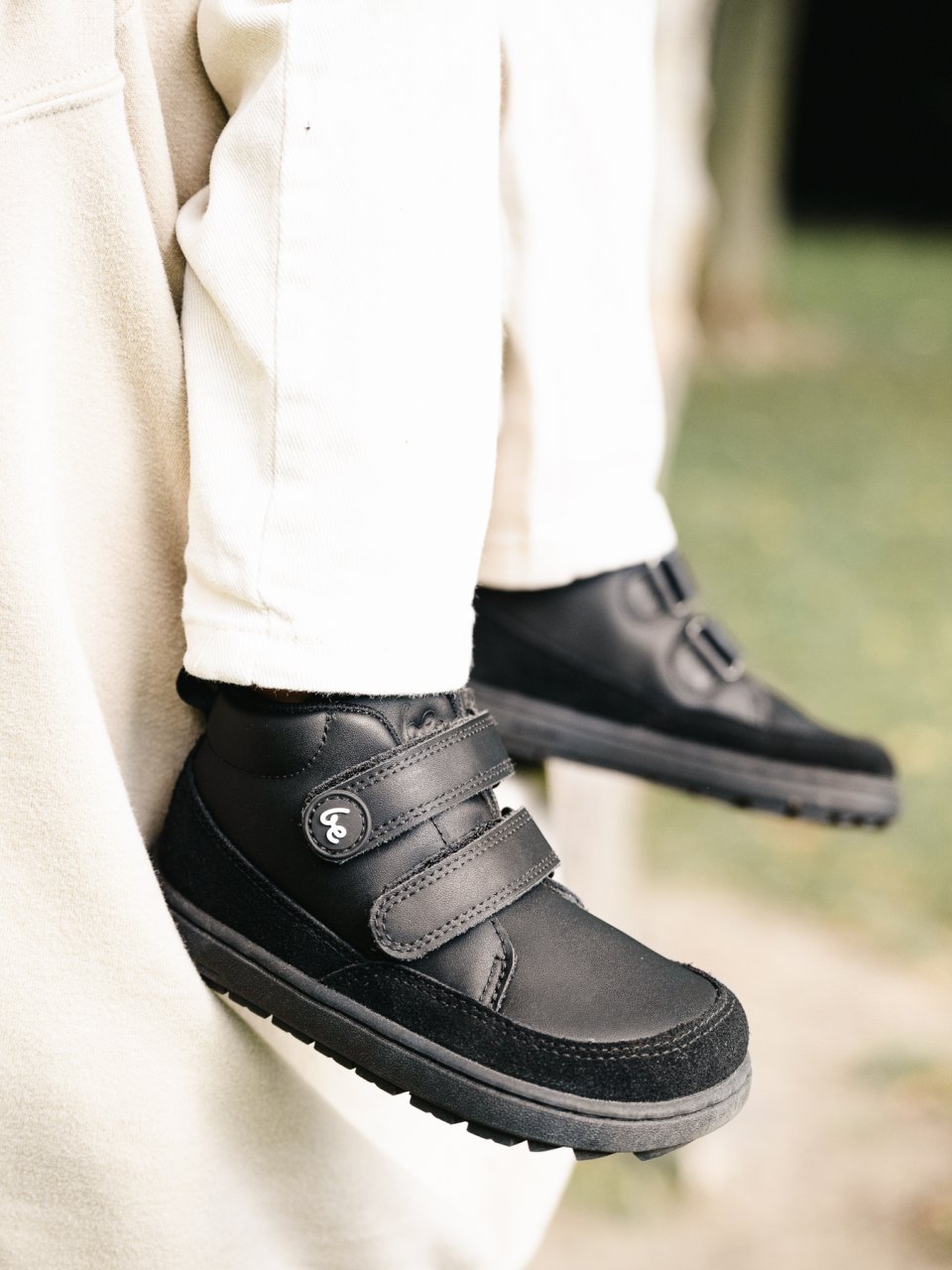 Chaussures enfants barefoot Be Lenka Elio Preschool - All Black