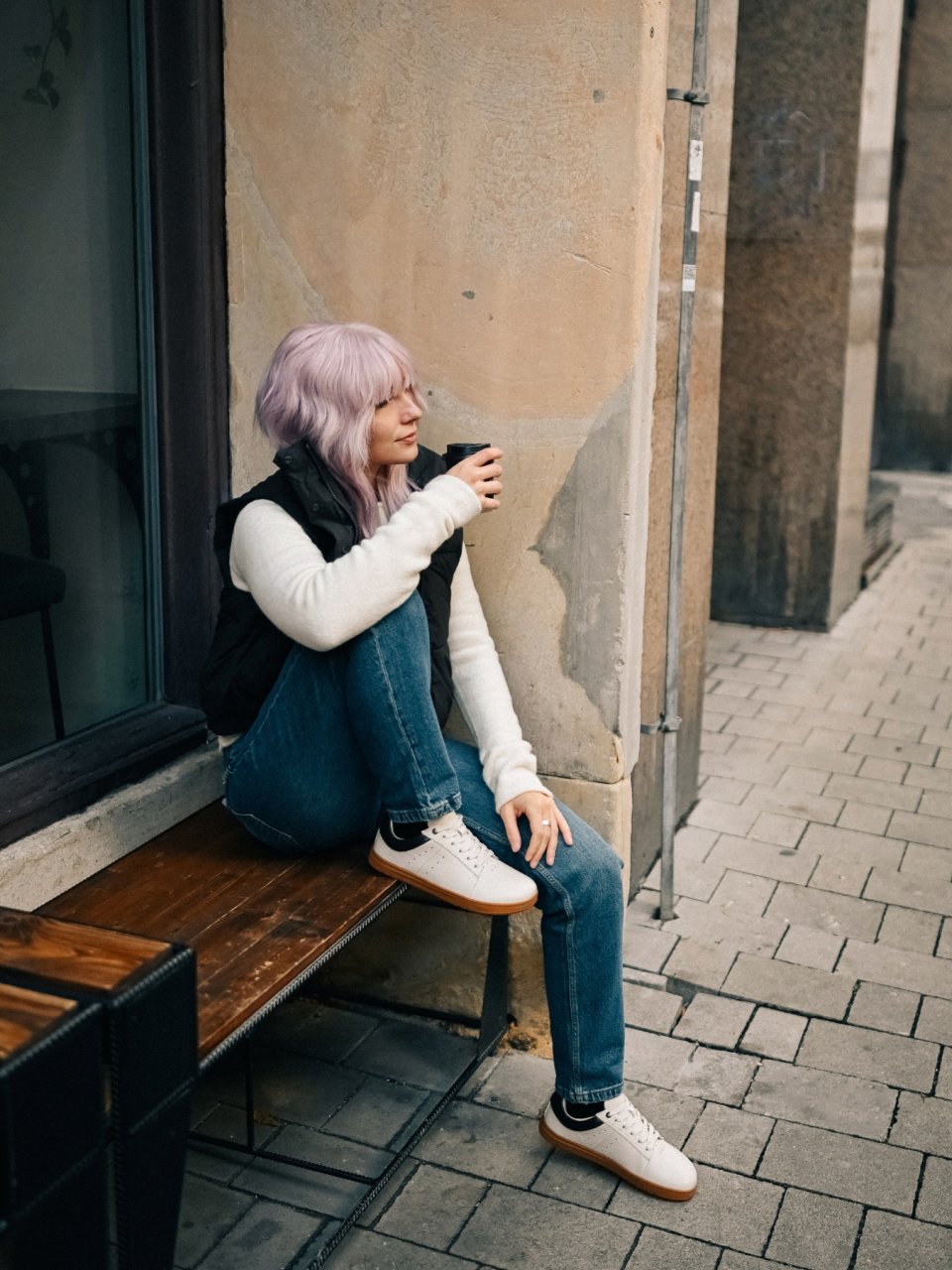 Barefoot Sneakers Barebarics Enigma - Ivory