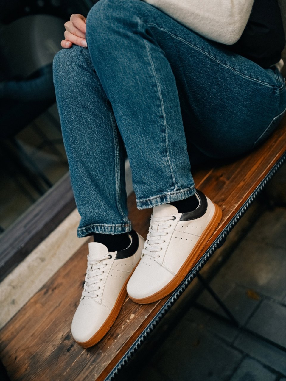 Barefoot Sneakers Barebarics Enigma - Ivory