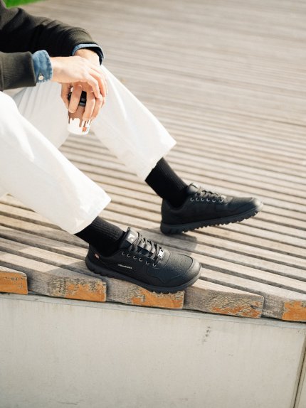 Barefoot tenisky Barebarics Zing Frost - All Black