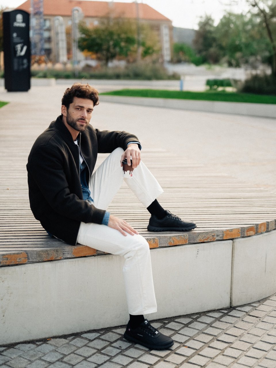 Barefoot Sneakers Barebarics Zing Frost - All Black