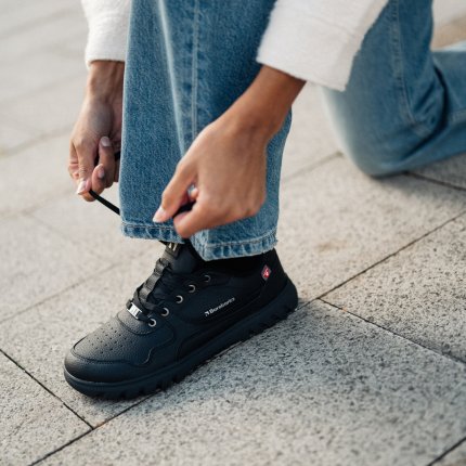 Barefoot Sneakers Barebarics Zing Frost - All Black