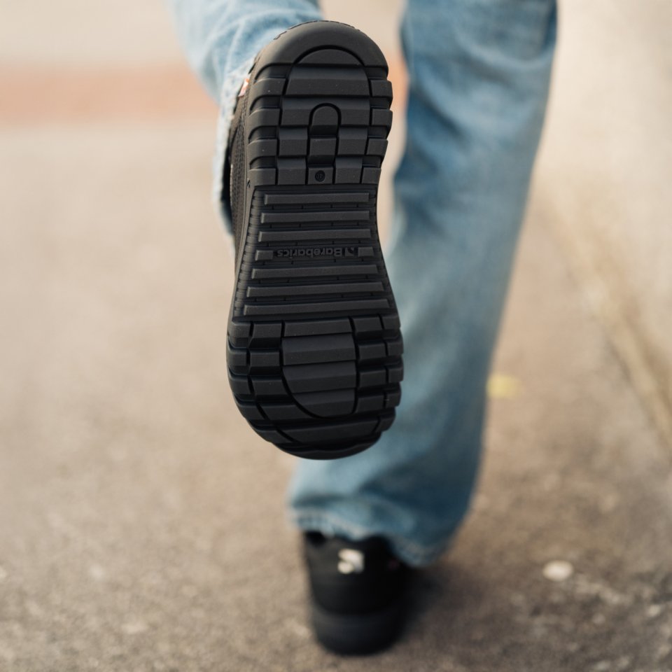 Barefoot Sneakers Barebarics Zing Frost - All Black