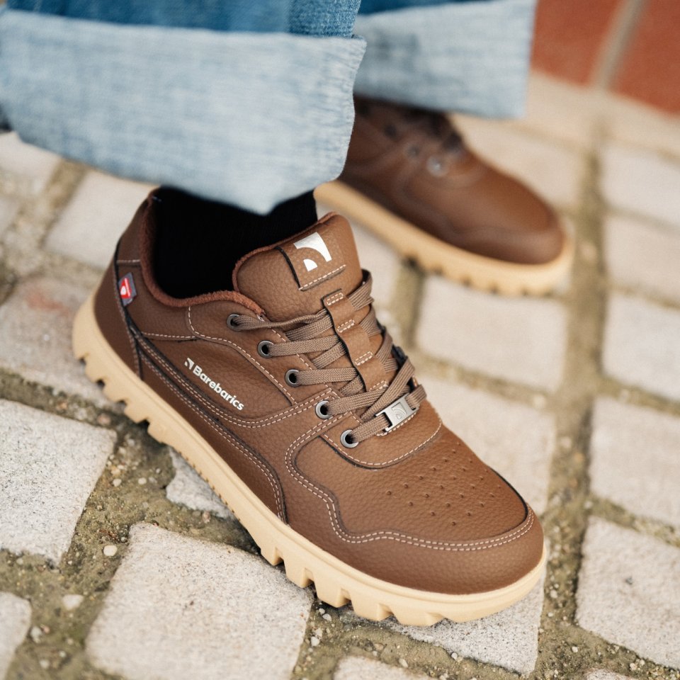 Barefoot Sneakers Barebarics Zing Frost - Dark Brown