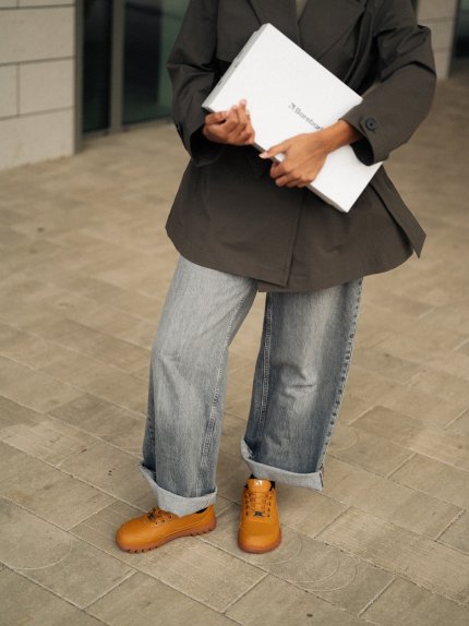 Barefoot Sneakers Barebarics Zing Frost - Light Caramel