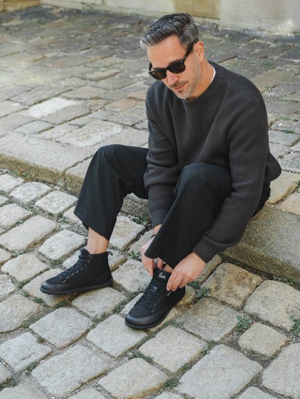 Barefoot tenisky Be Lenka Rebound Thermo  - All Black