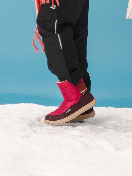 Barfuß-Schneeschuhe für Kinder Be Lenka Ailo Junior - Berry