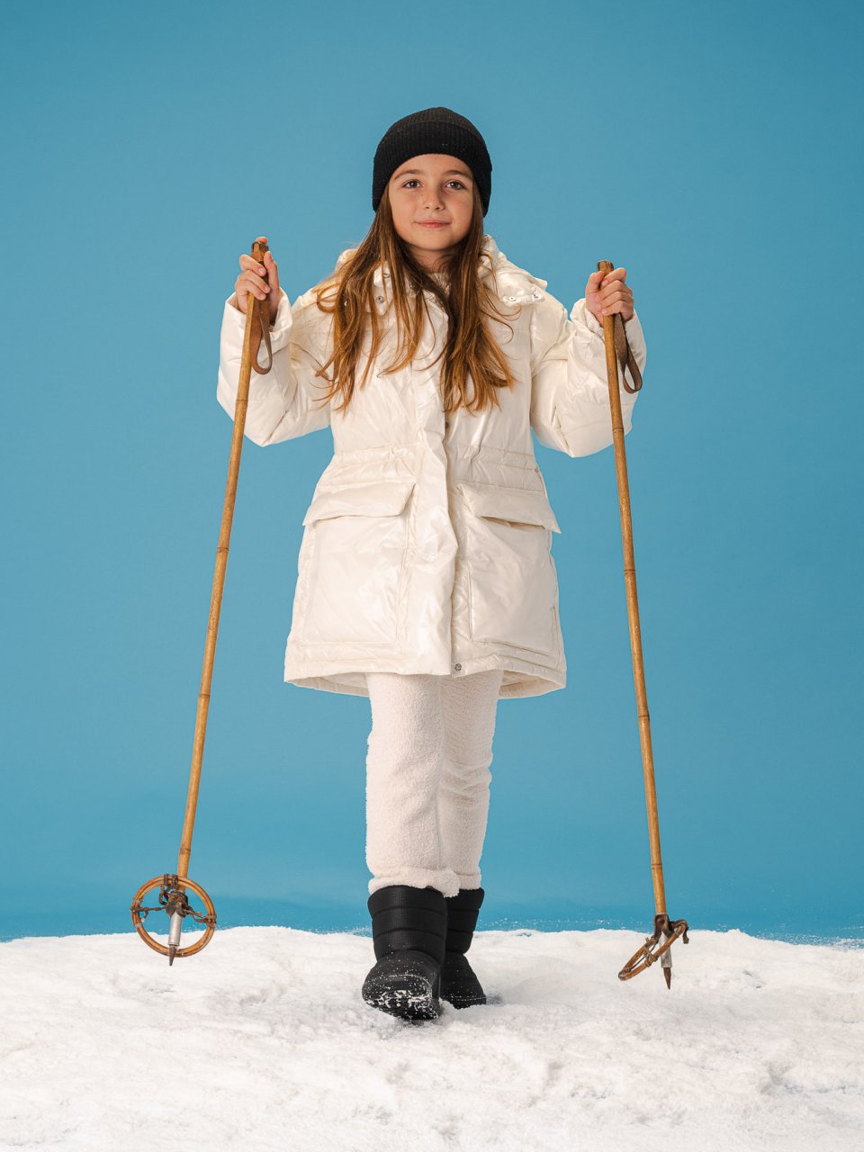 Bottes de neige barefoot pour enfants Be Lenka Ailo Kids - All Black