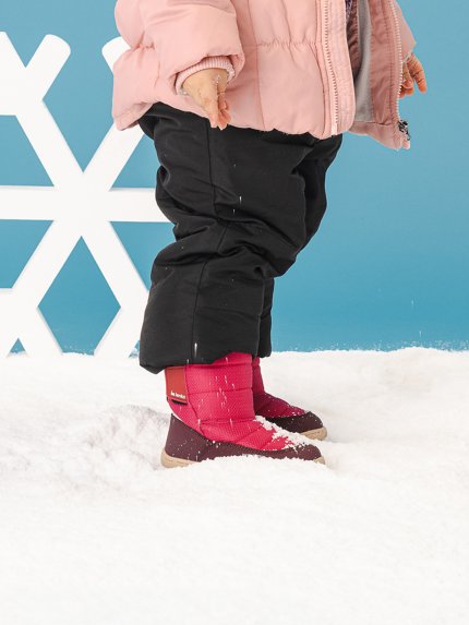 Barfuß-Schneeschuhe für Kinder Be Lenka Ailo Kids - Berry