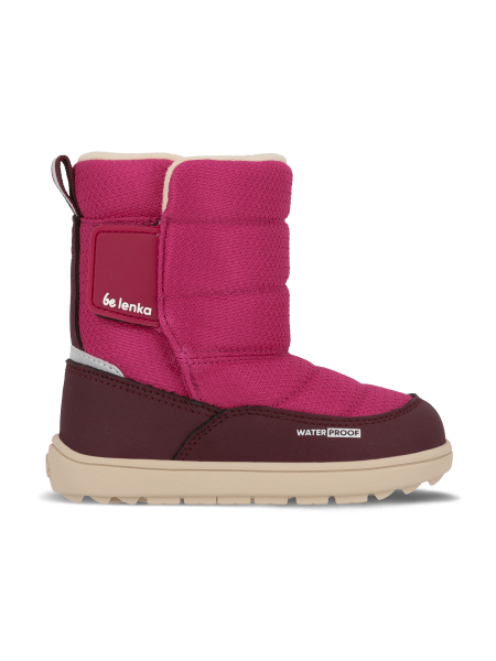 Dětské barefoot sněhule Be Lenka Ailo Preschool - Berry
