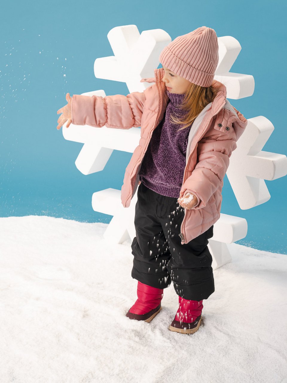 Barfuß-Schneeschuhe für Kinder Be Lenka Ailo Preschool - Berry