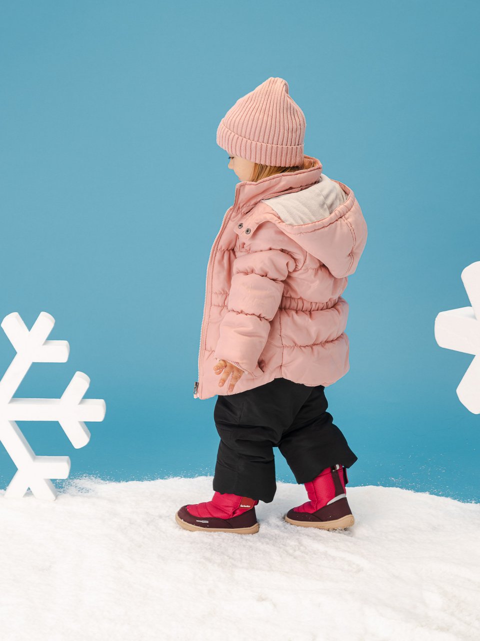 Barfuß-Schneeschuhe für Kinder Be Lenka Ailo Preschool - Berry