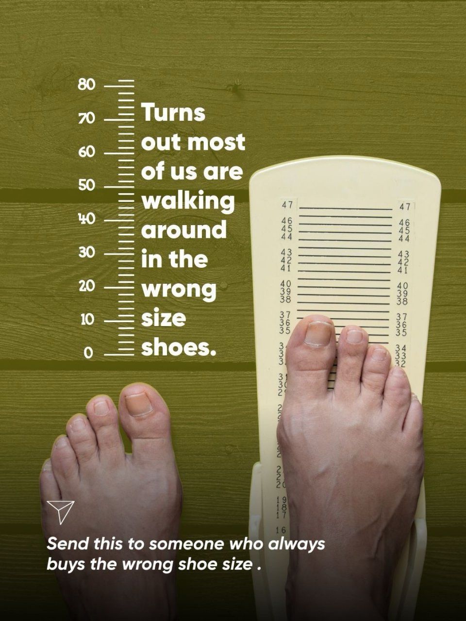 Too small shoes don’t just…