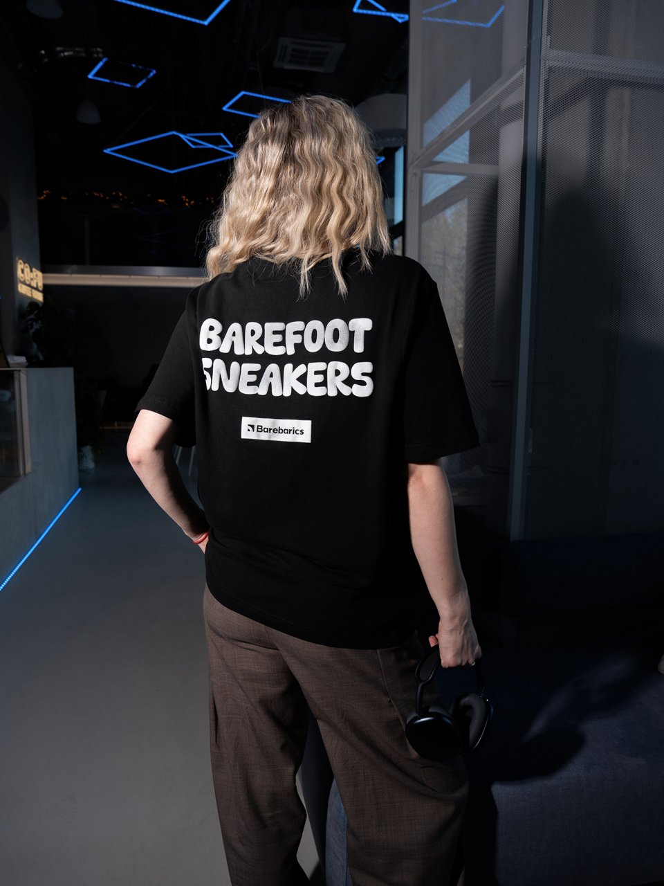 Unisex camiseta Barebarics BoldTee - Black