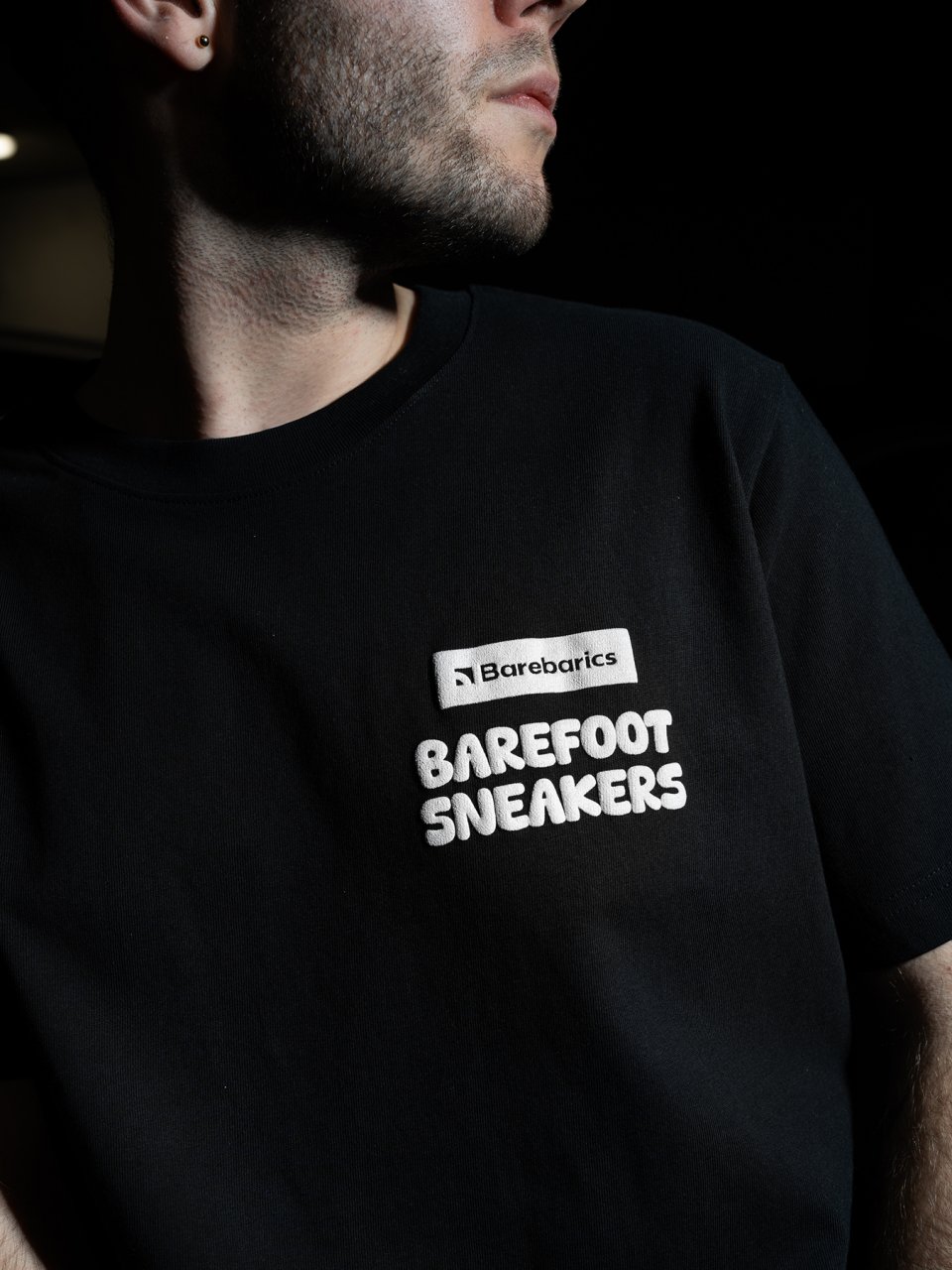 Unisex camiseta Barebarics BoldTee - Black