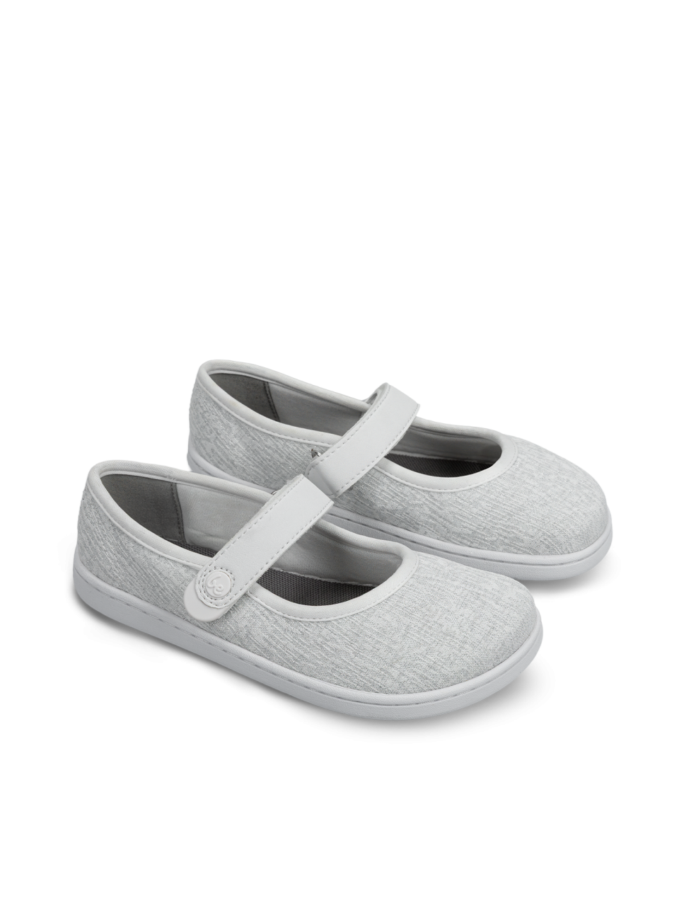 Kids Barefoot Ballerinas Be Lenka Tinkee Kids - White Sparkle