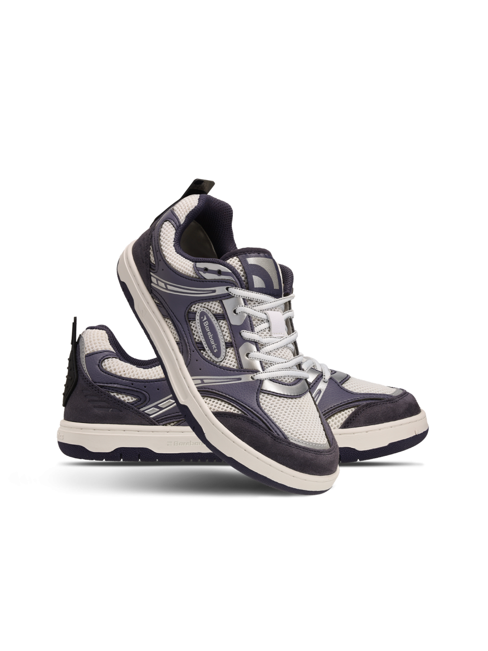 Barefoot Sneakers Barebarics Dropsta - Blue & Silver