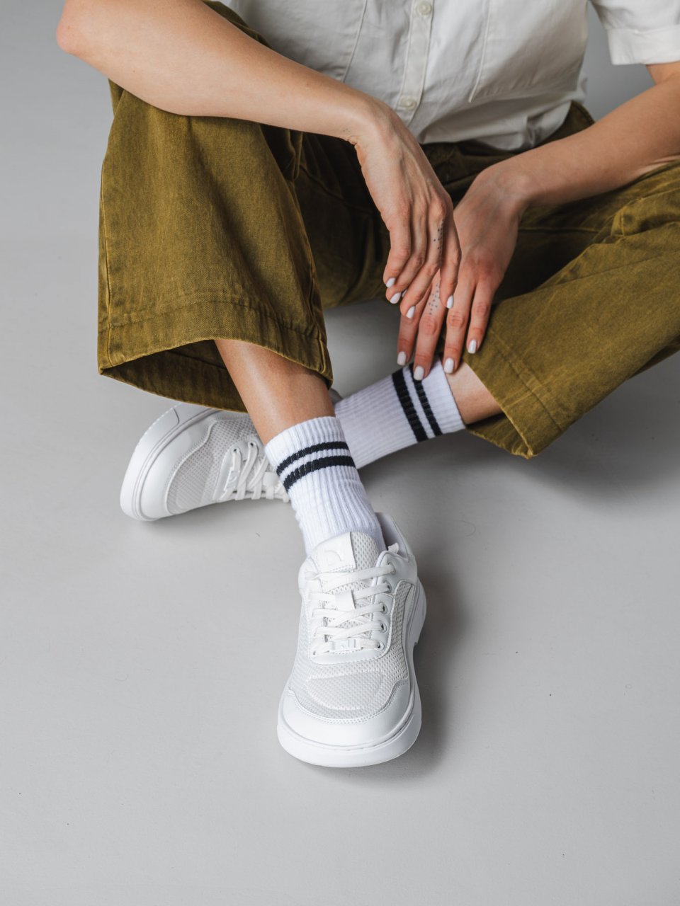 Barefoot Sneakers Barebarics Vaporo - All White