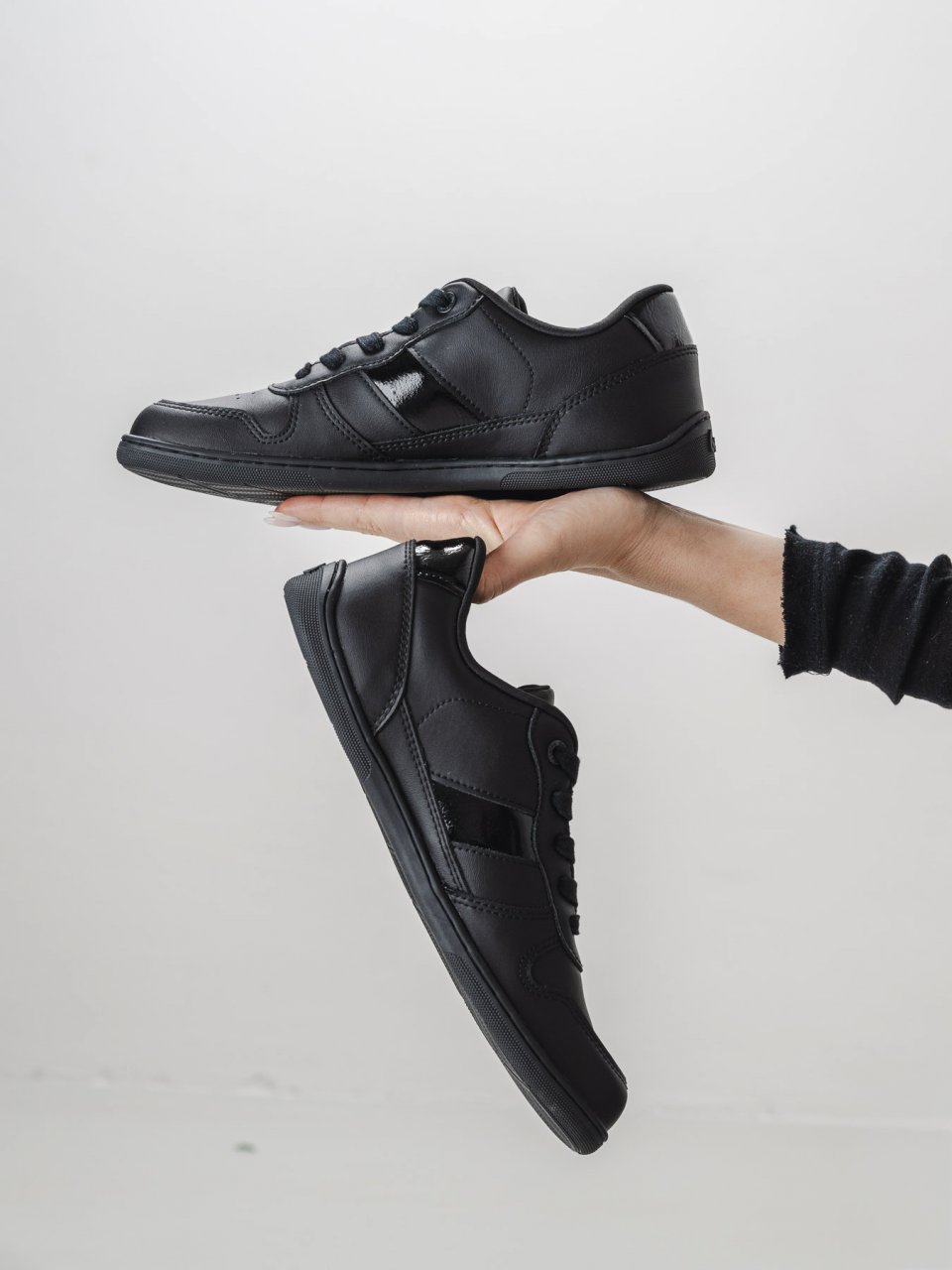 Barefoot Sneakers Be Lenka Cellestia - Black & Shiny Black