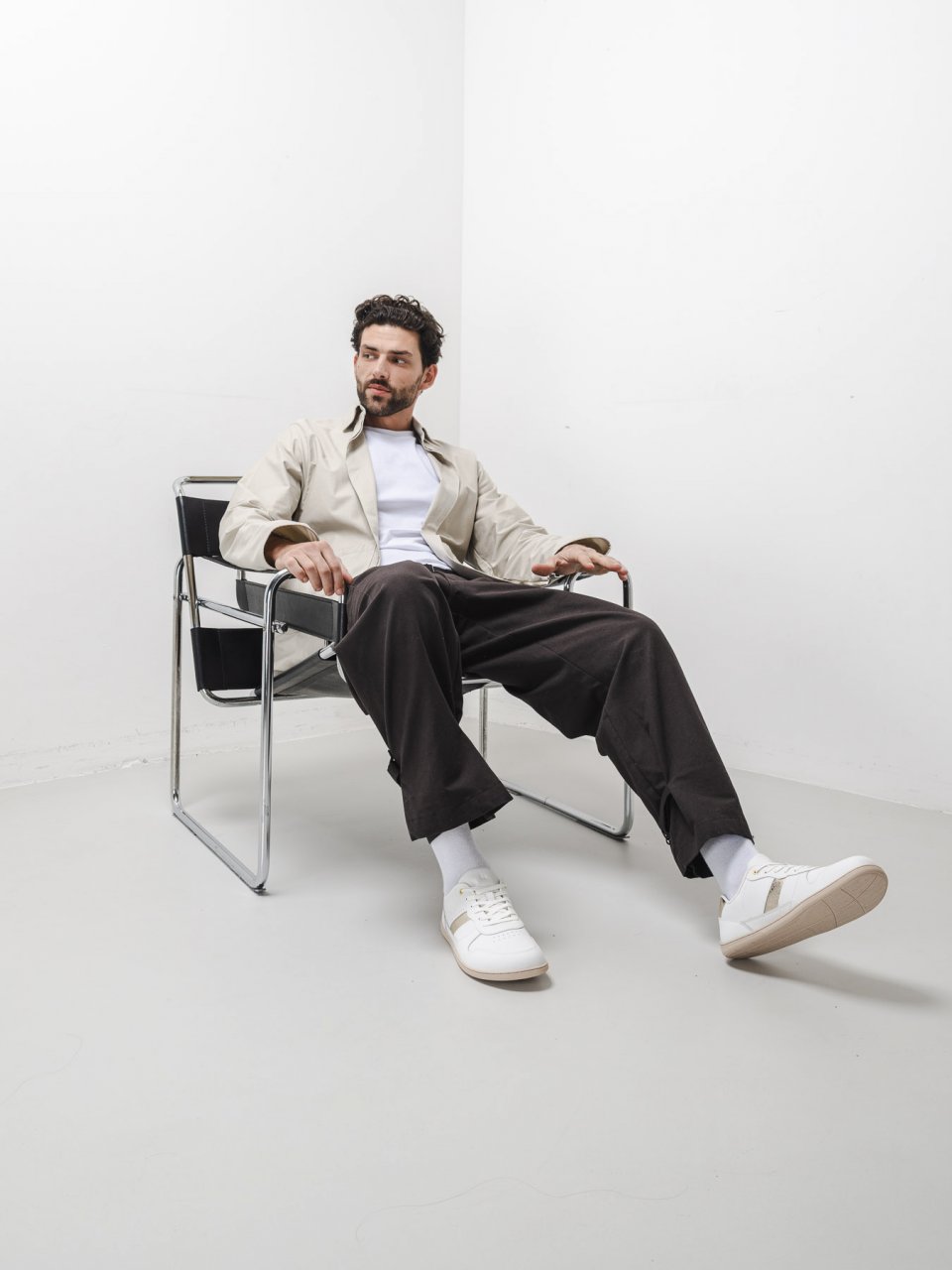 Barefoot Sneakers Be Lenka Cellestia - White & Gold