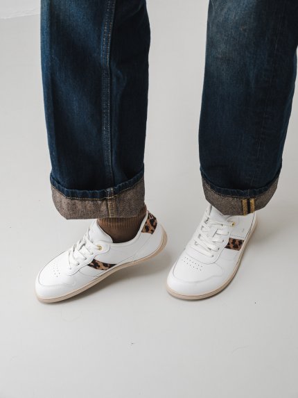 Barfuß Sneakers Be Lenka Cellestia - White & Leopard