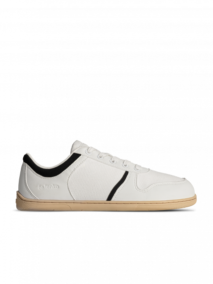Barefoot Sneakers - Be Lenka Echo - White & Black Vegan