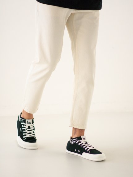 Barfuß Sneakers Be Lenka Rebound - Black & White