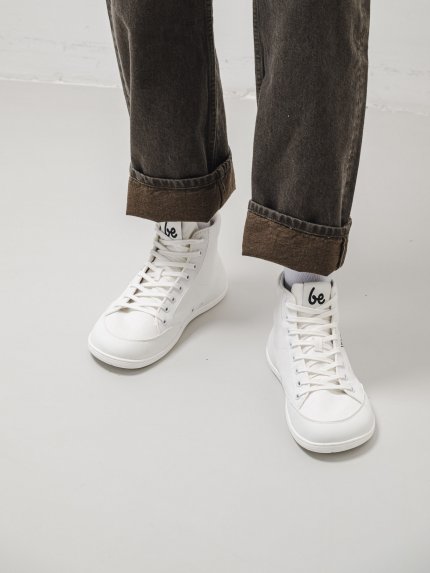 Barefoot baskets Be Lenka Rebound - High Top - All White