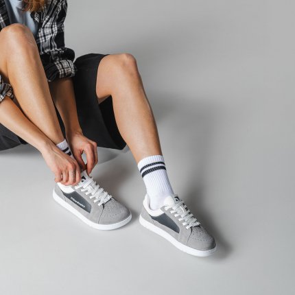 Calzado Barefoot Barebarics Legend - Light Grey
