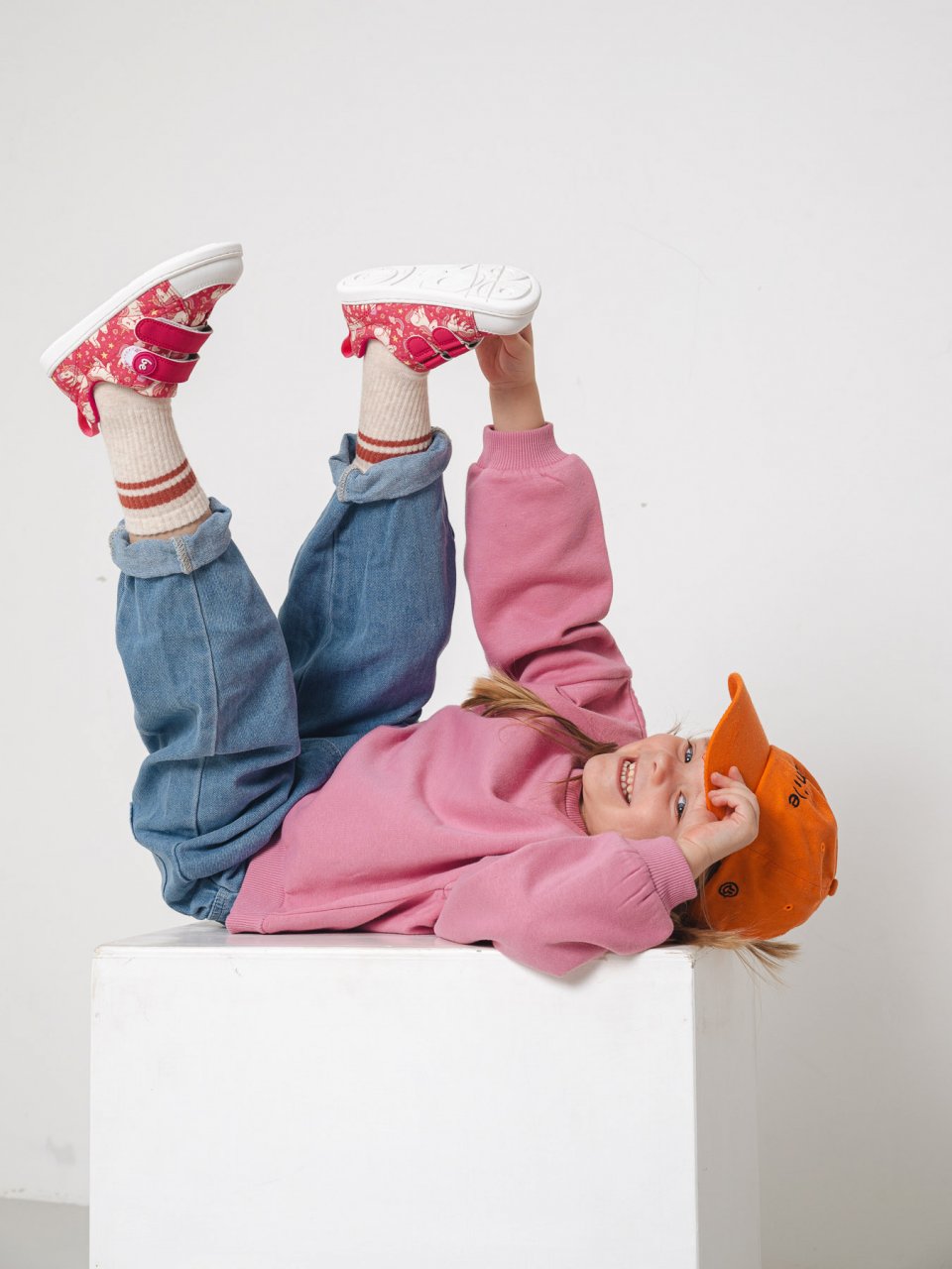 Kids barefoot sneakers Be Lenka Canvi Preschool - Unicorn