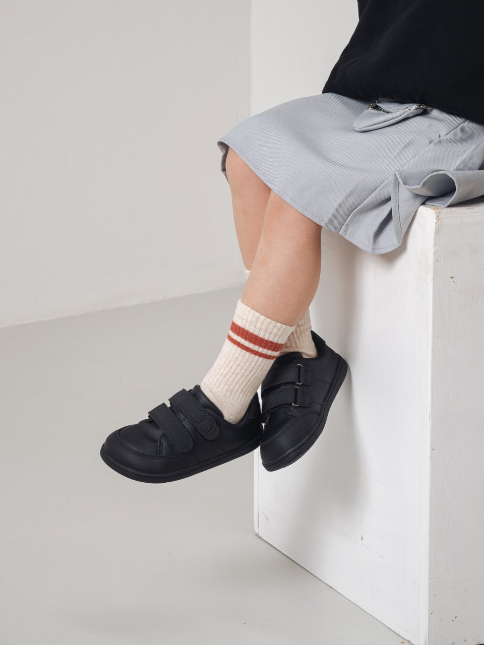 Kids barefoot sneakers Be Lenka Energise Kids - All Black