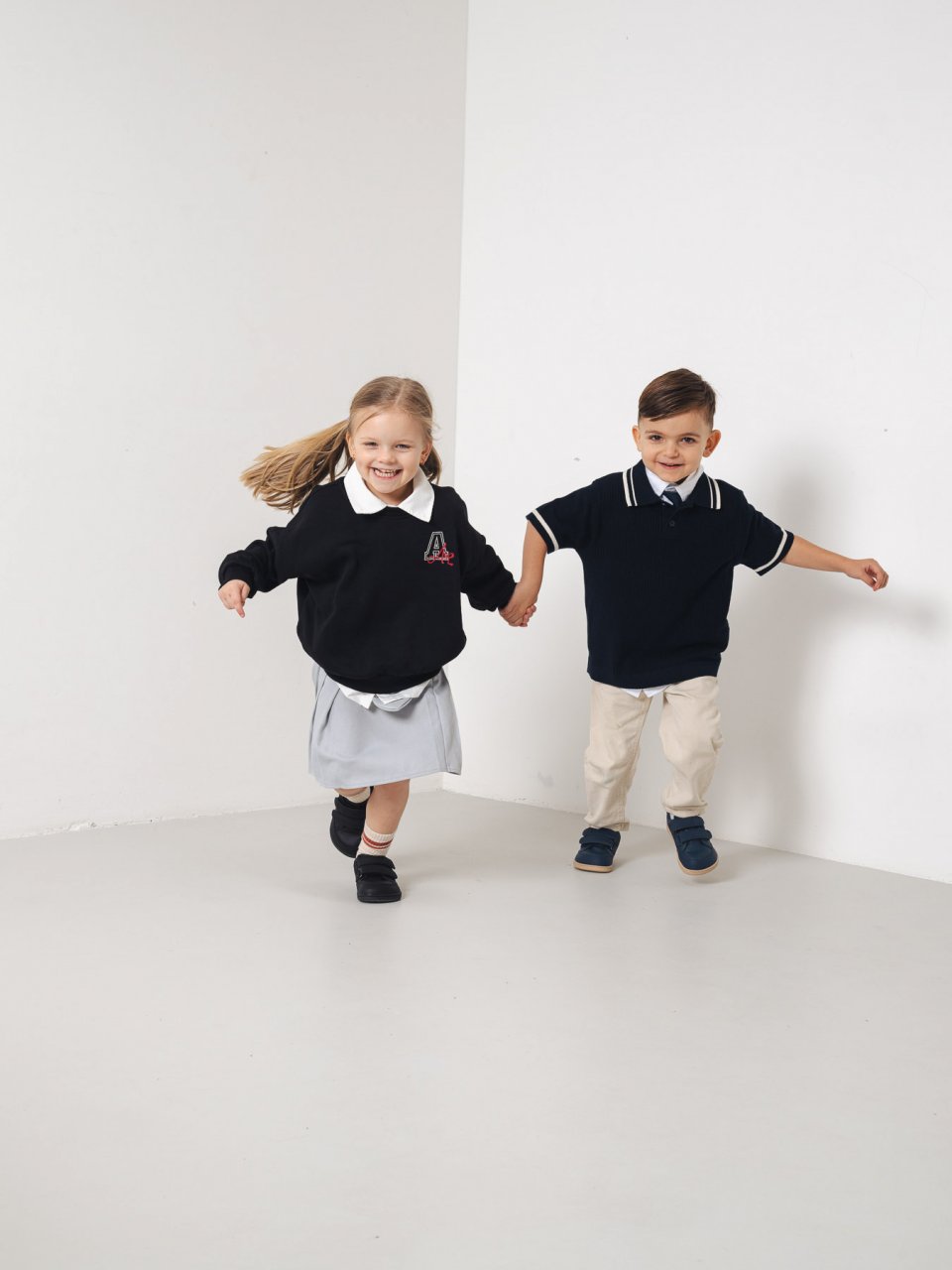 Kids barefoot sneakers Be Lenka Energise Kids - All Black