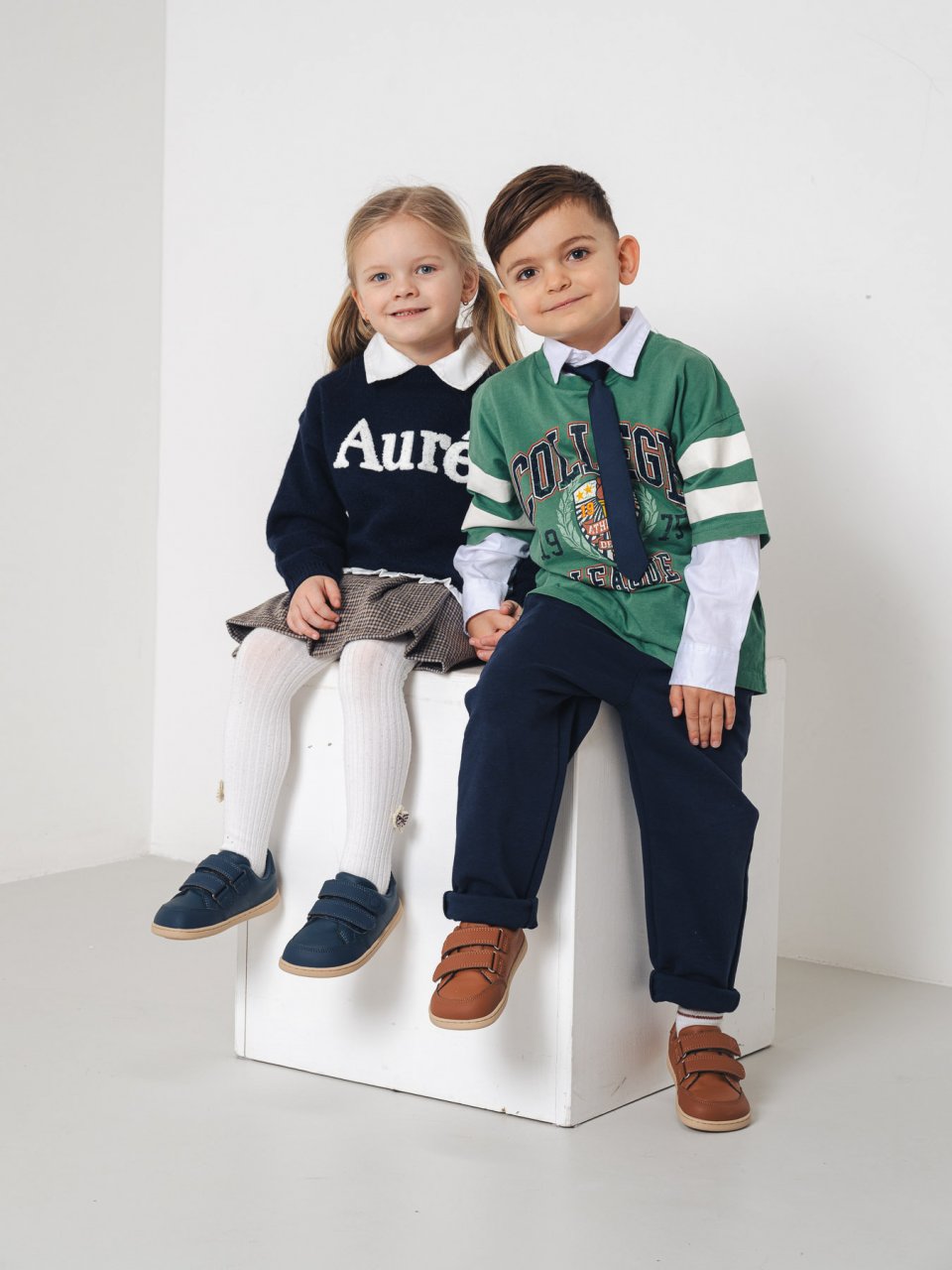 Kids barefoot sneakers Be Lenka Energise Kids - Navy