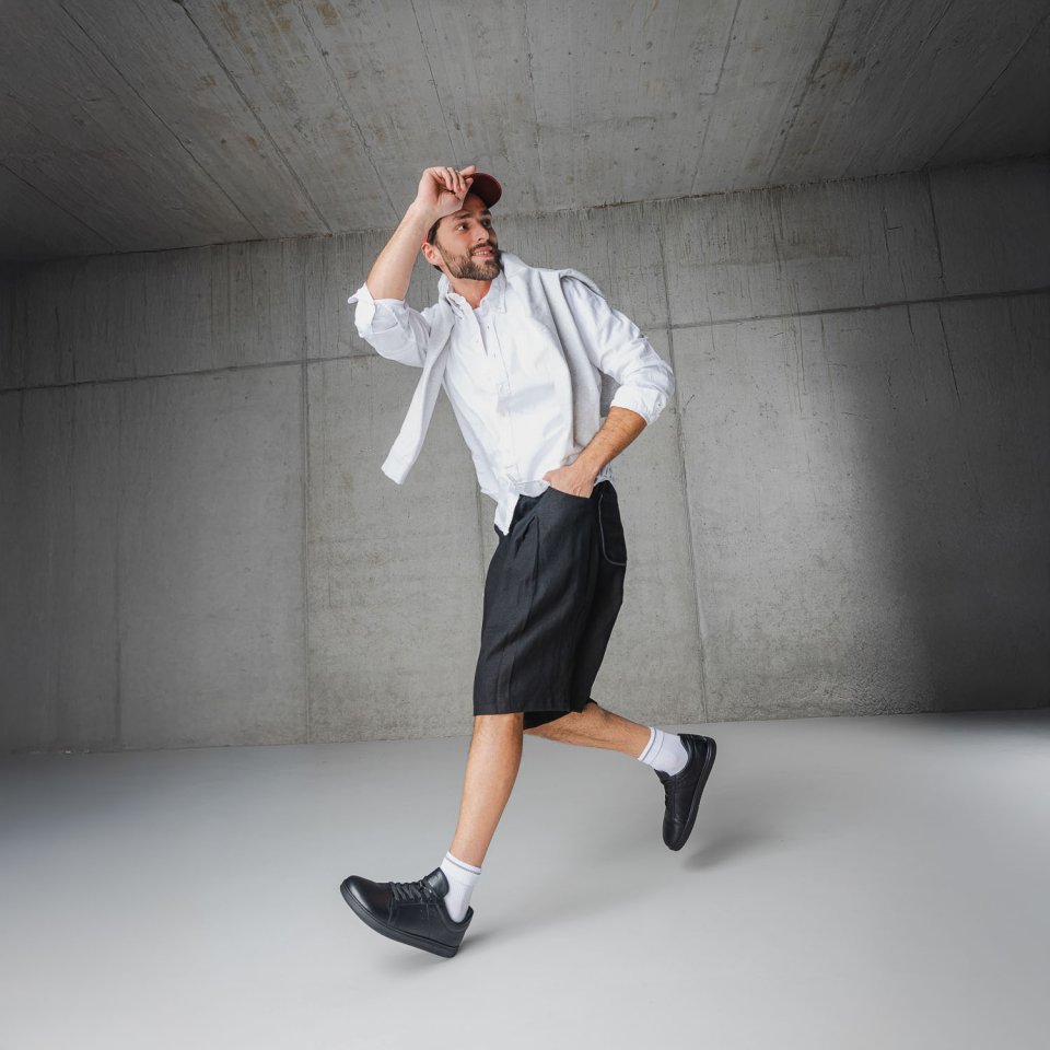 Barefoot Sneakers Barebarics Enigma - All Black