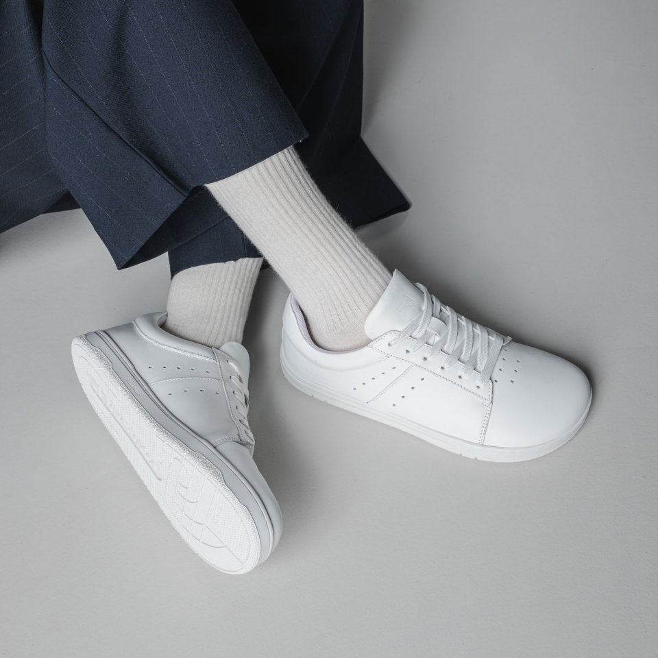 Barefoot Sneakers Barebarics Enigma - All White