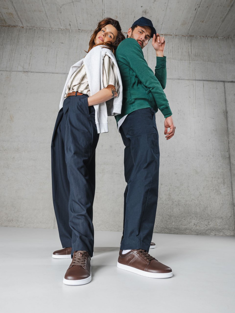 Barefoot Sneakers Barebarics Enigma - Dark Brown