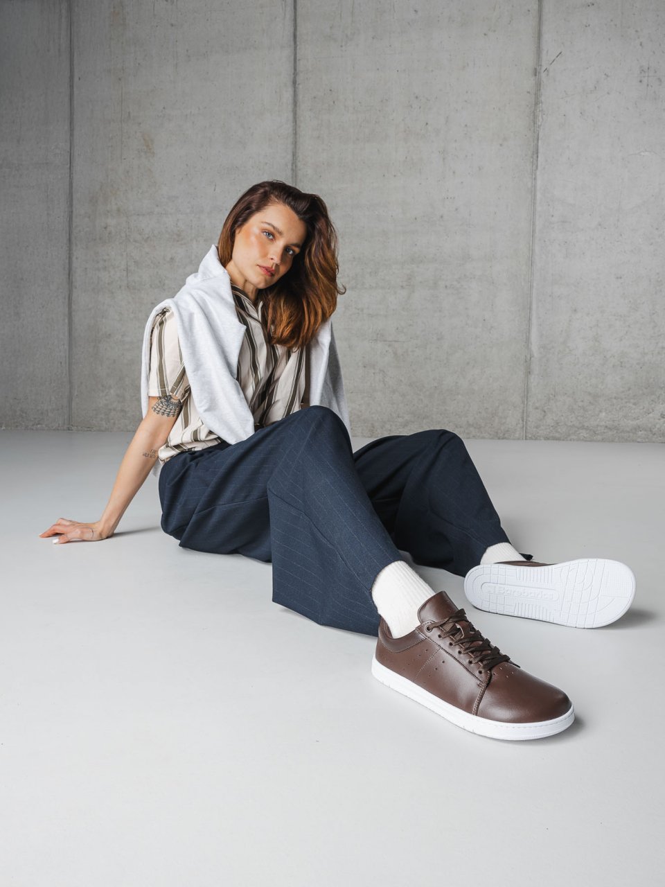 Barefoot Sneakers Barebarics Enigma - Dark Brown