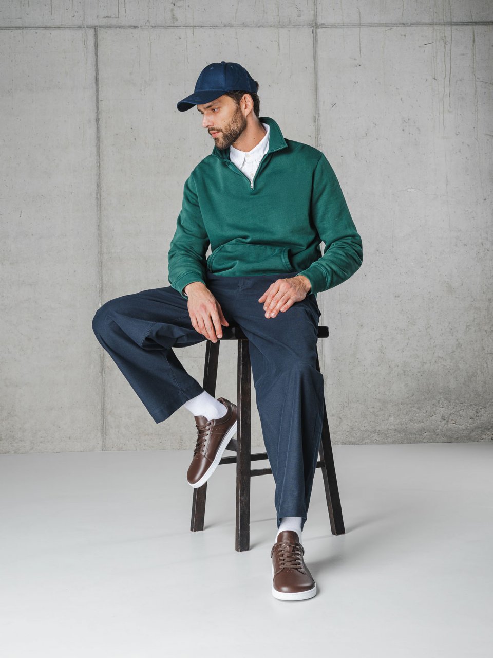 Barefoot Sneakers Barebarics Enigma - Dark Brown