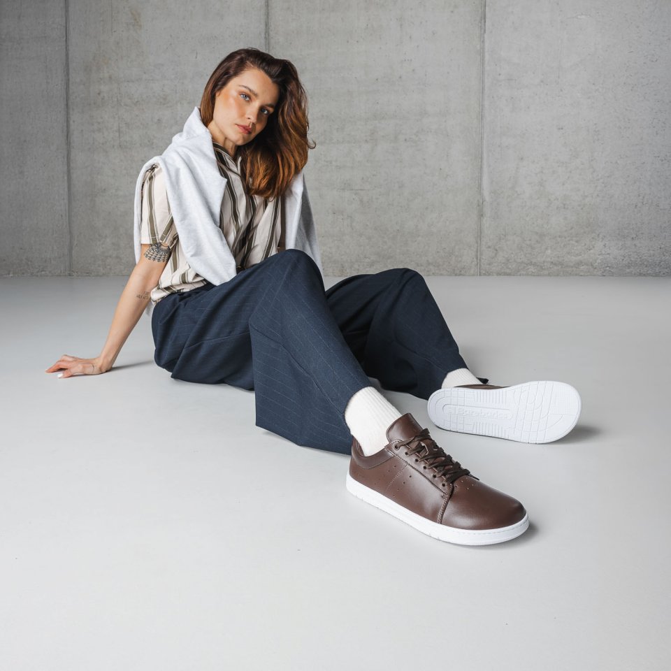Barefoot Sneakers Barebarics Enigma - Dark Brown