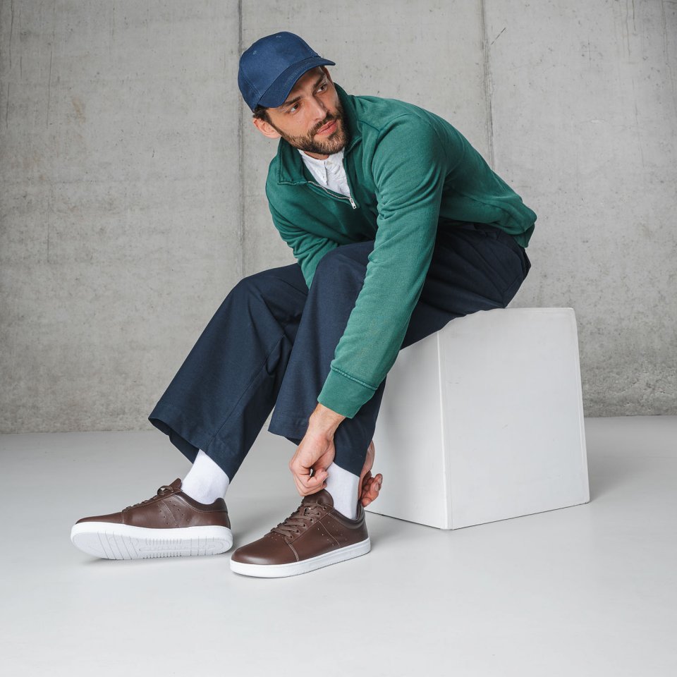 Barefoot Sneakers Barebarics Enigma - Dark Brown