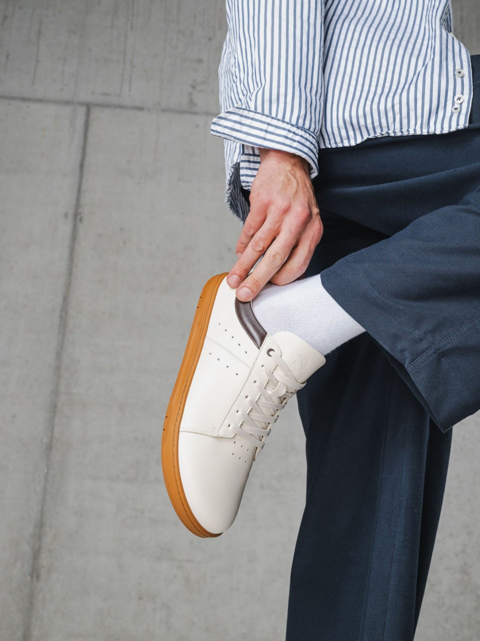 Barefoot Sneakers Barebarics Enigma - Ivory