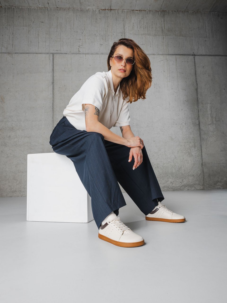 Barefoot Sneakers Barebarics Enigma - Ivory